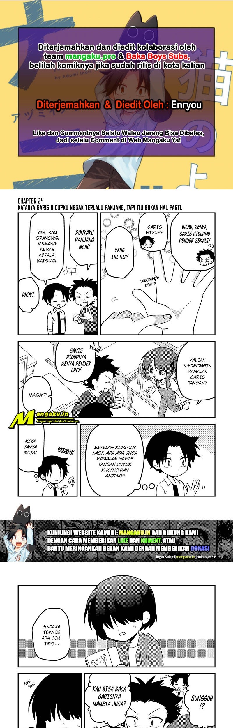 Baca Komik Neko no Youna Nanika Chapter 24 Gambar 1