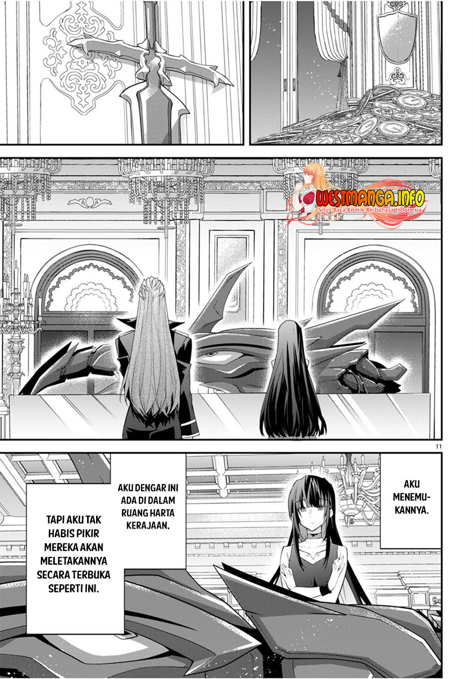 Otome Game Sekai wa Mob ni Kibishii Sekai Desu Chapter 46 Gambar 13