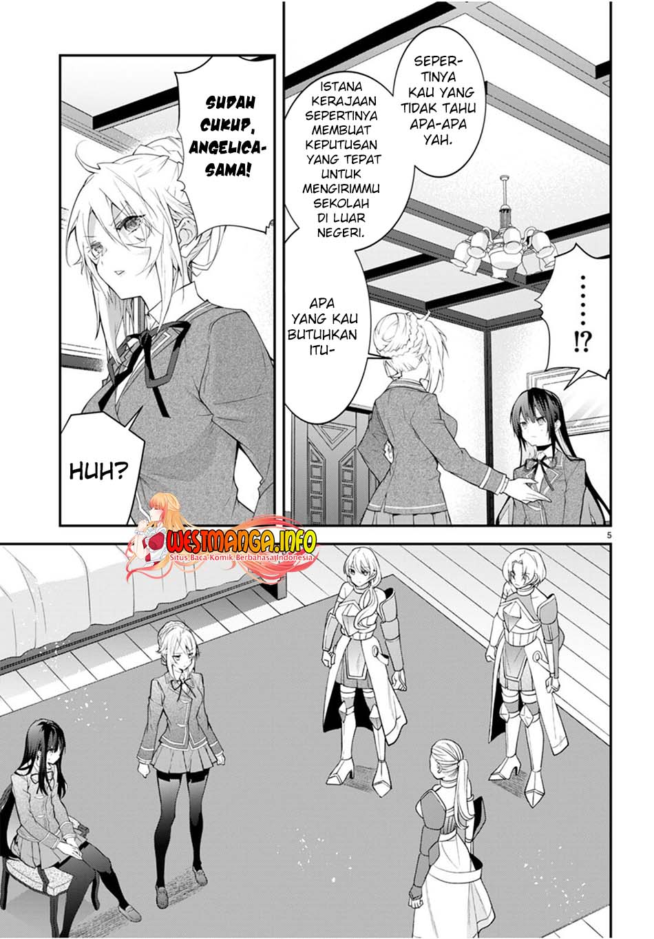 Otome Game Sekai wa Mob ni Kibishii Sekai Desu Chapter 46 Gambar 7