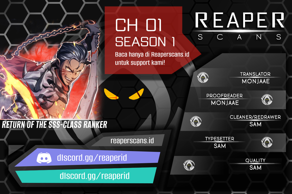 Baca Komik Return of the SSS-Class Ranker Chapter 1 Gambar 1