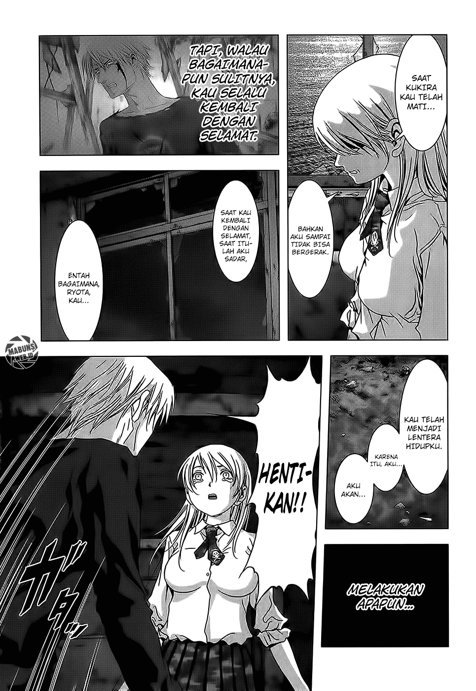 Btooom! Chapter 50 Gambar 86