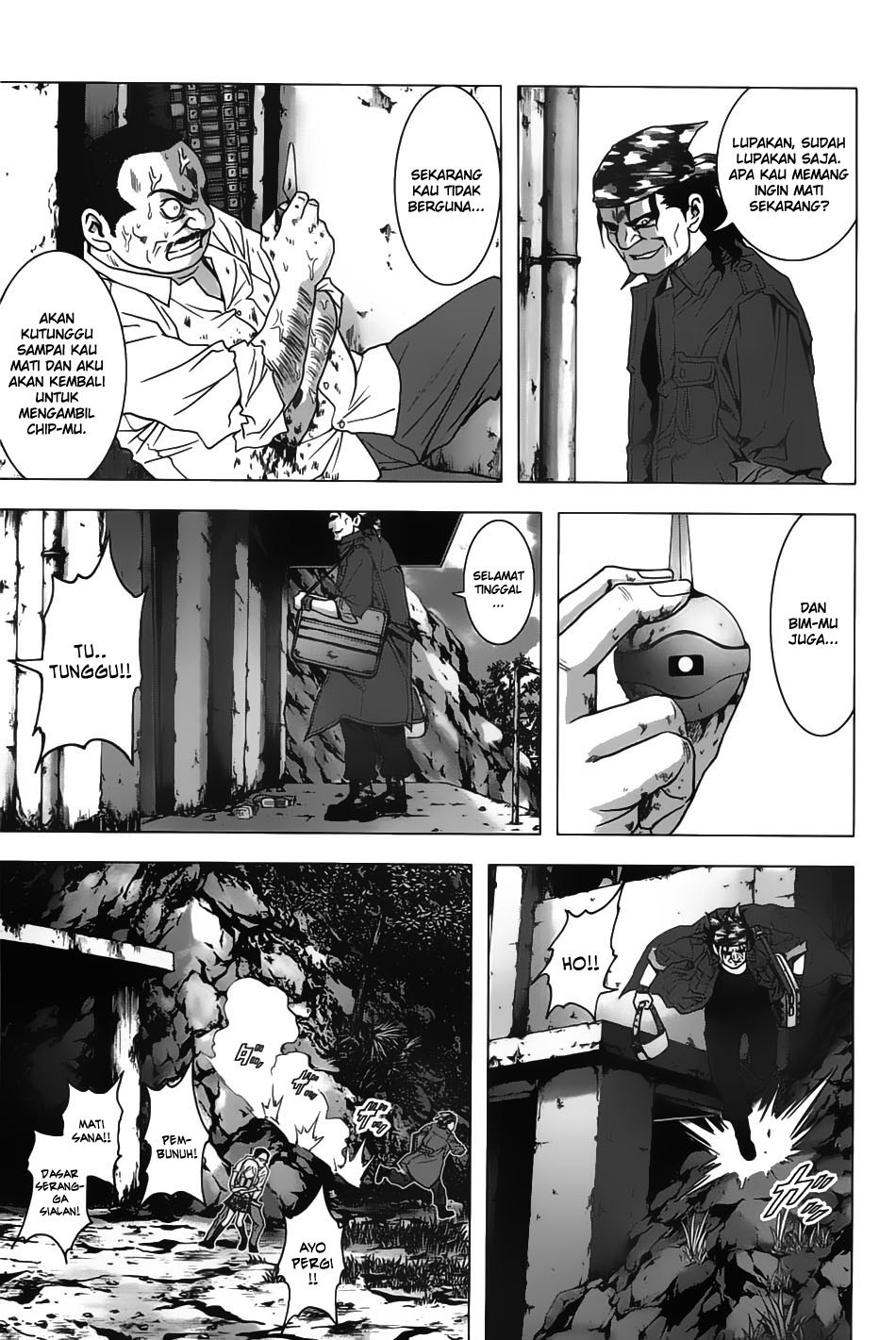 Btooom! Chapter 26 Gambar 42