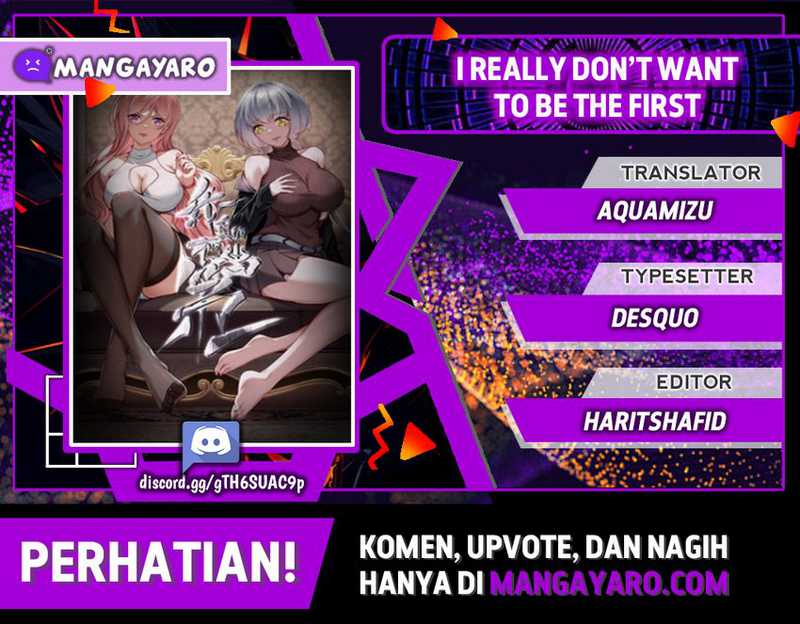 Komik I Really Don’t Want to Be the First Chapter 31 gambar nomor 1