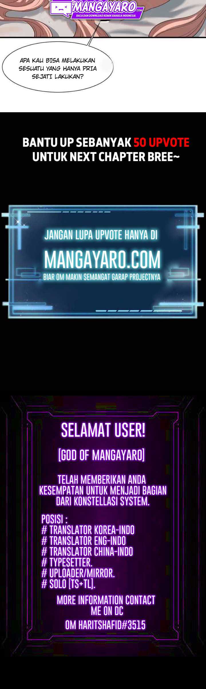 I Really Don’t Want to Be the First Chapter 03 Gambar 34