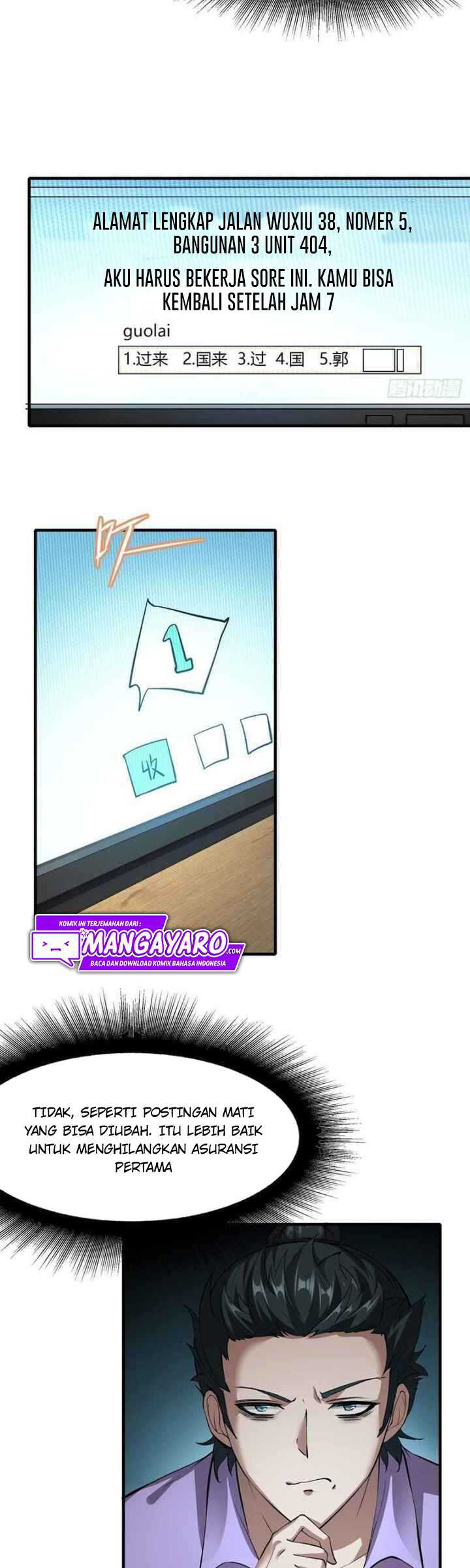 I Really Don’t Want to Be the First Chapter 03 Gambar 9