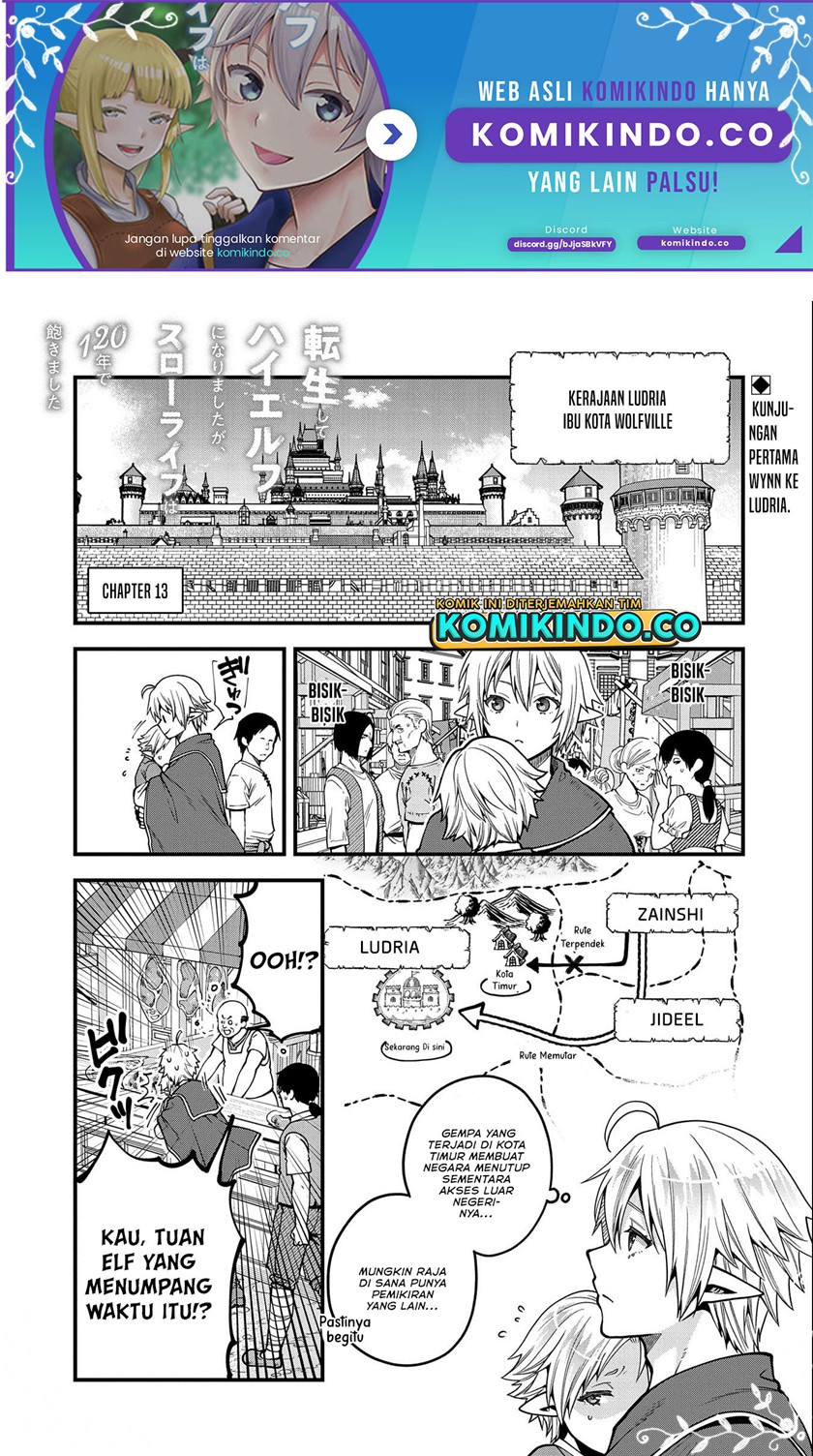 Baca Manga Tensei Shite High Elf ni Narimashitaga, Slow Life wa 120-nen de Akimashita Chapter 13 Gambar 2