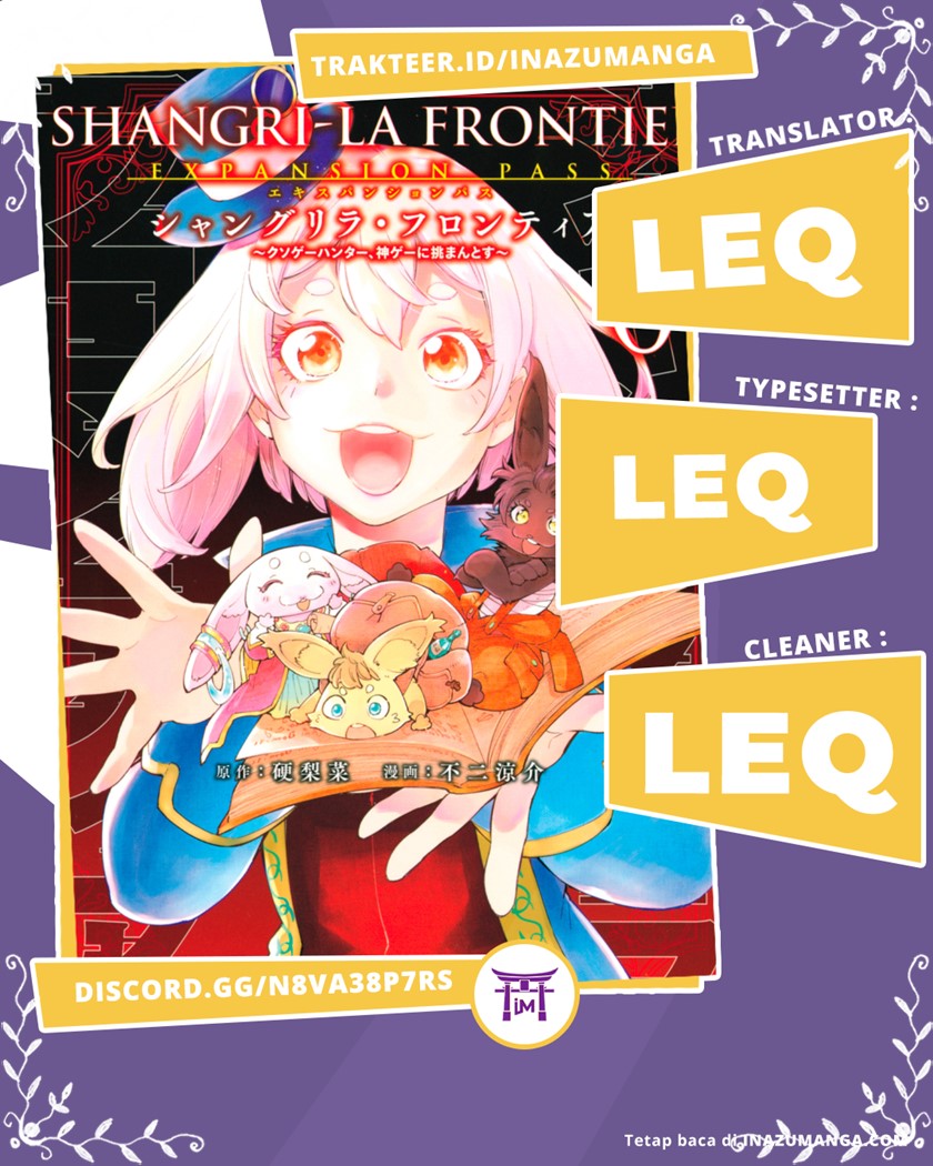 Baca Komik Shangri-La Frontier ~ Kusoge Hunter, Kamige ni Idoman to su~ Chapter 58 Gambar 1