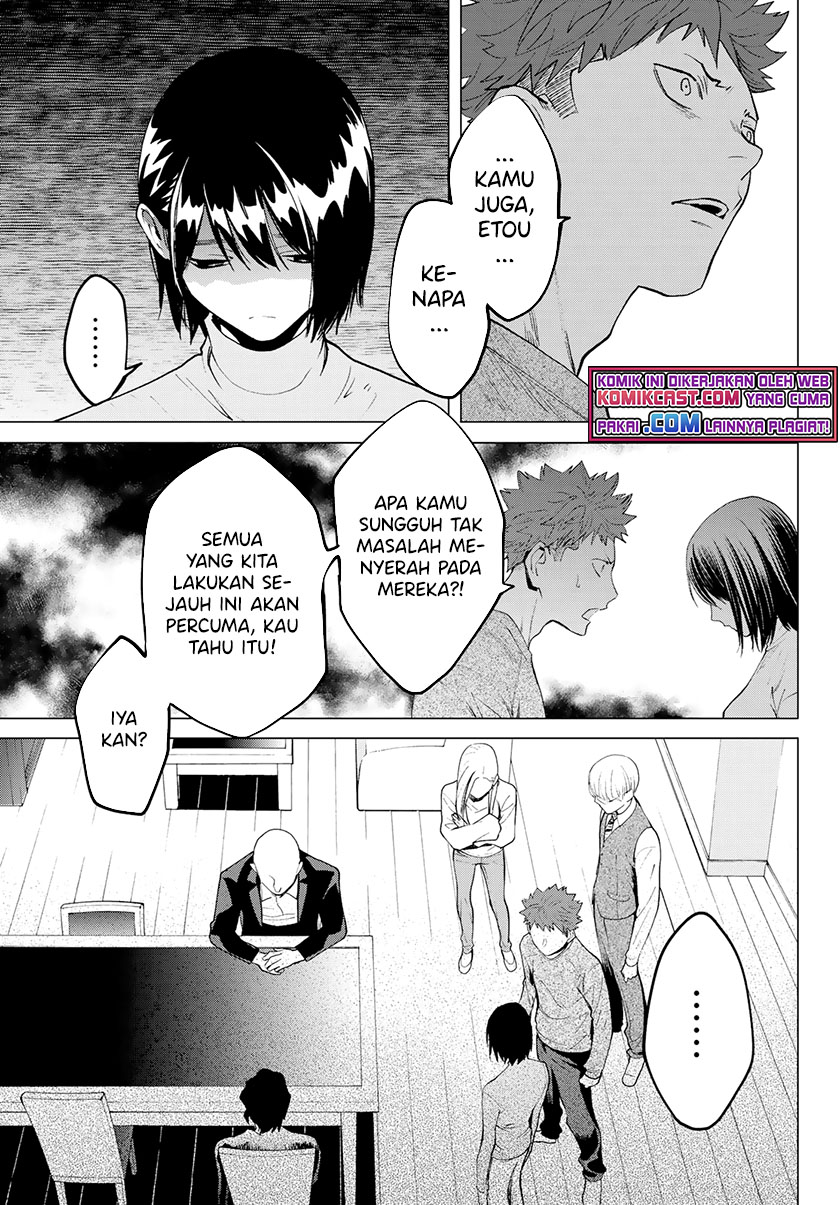 Konya wa Tsuki ga Kirei Desu ga, Toriaezu Shi ne Chapter 35 Gambar 30