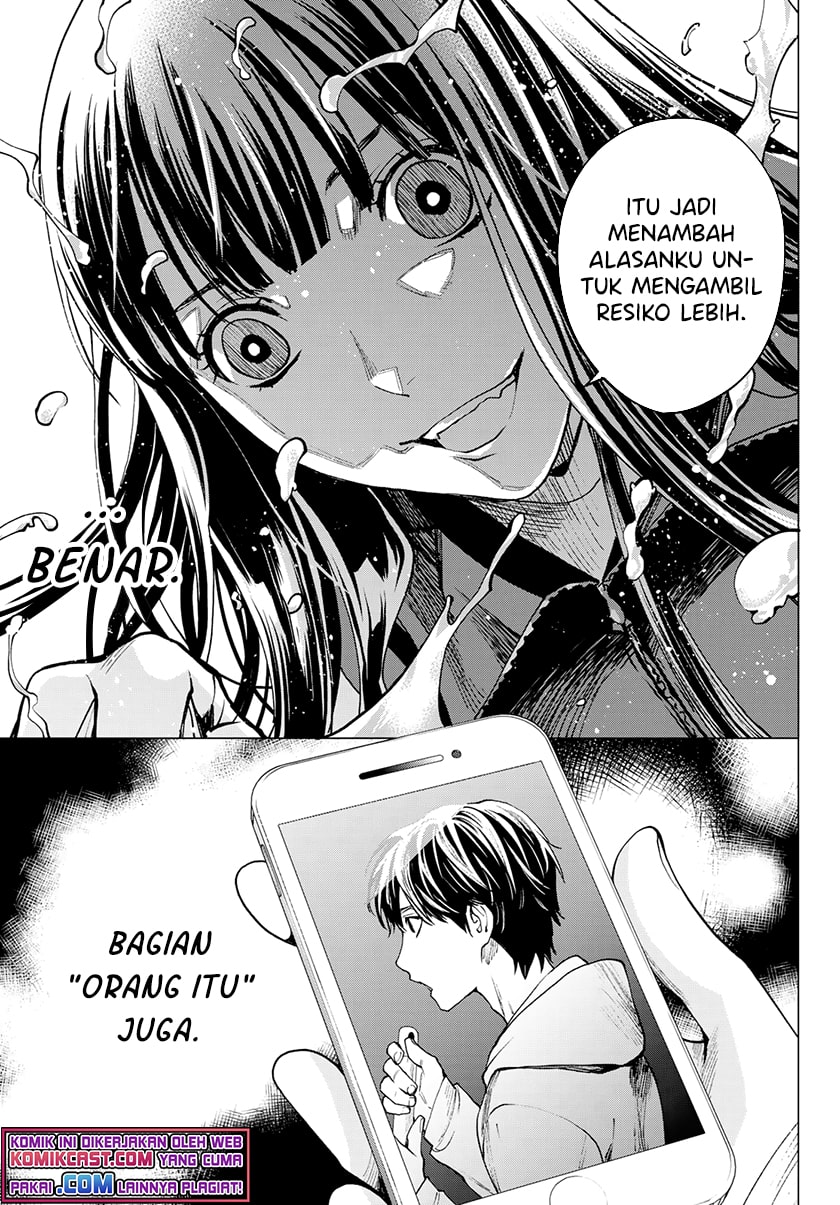 Konya wa Tsuki ga Kirei Desu ga, Toriaezu Shi ne Chapter 35 Gambar 9