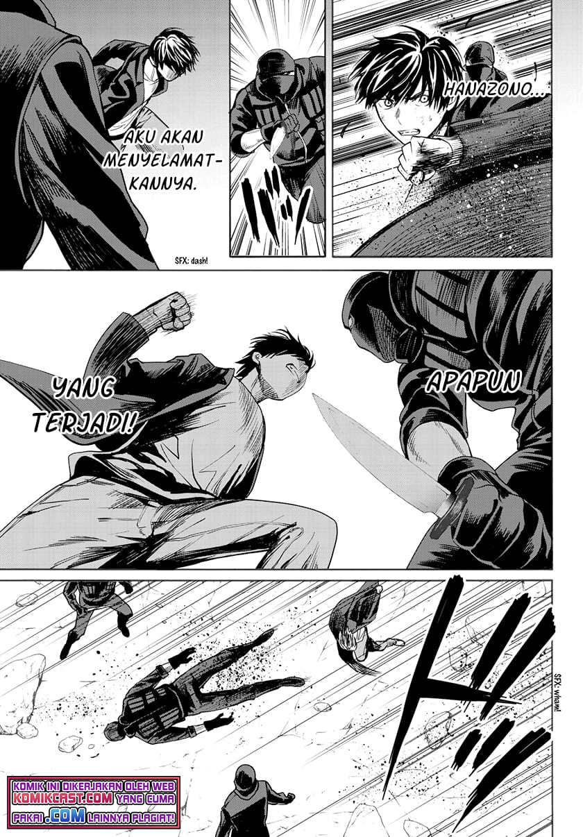 Konya wa Tsuki ga Kirei Desu ga, Toriaezu Shi ne Chapter 34 Gambar 14