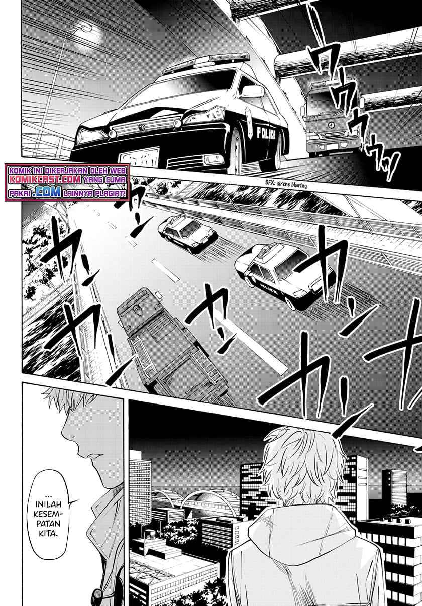 Konya wa Tsuki ga Kirei Desu ga, Toriaezu Shi ne Chapter 34 Gambar 27