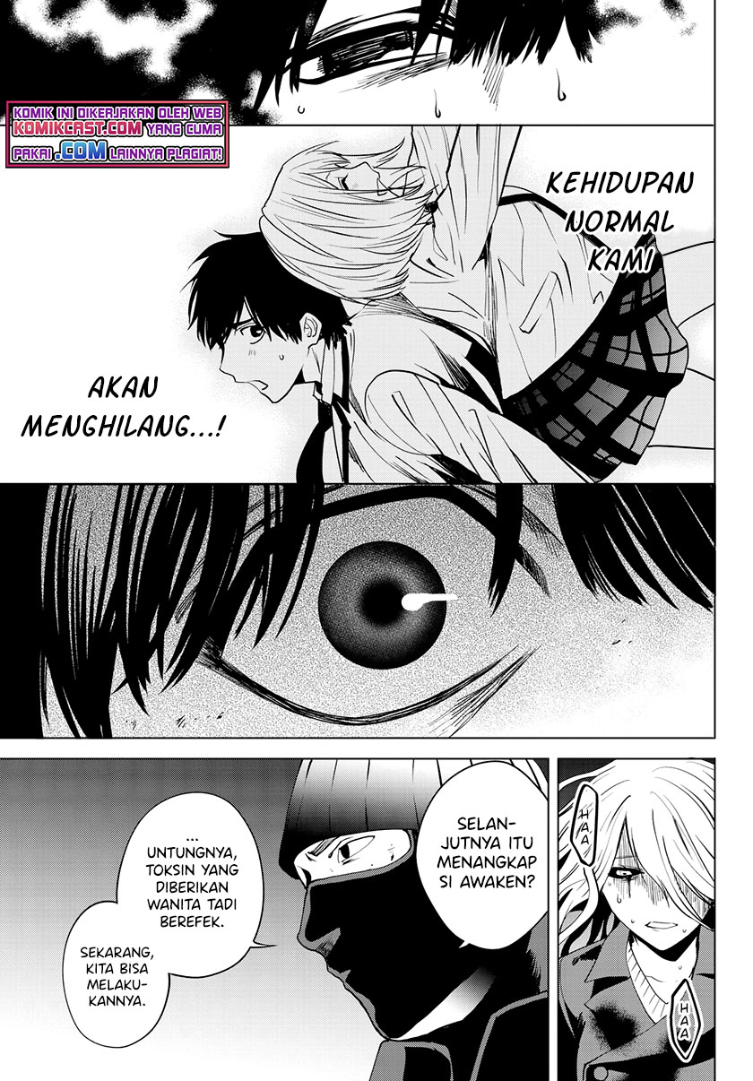 Konya wa Tsuki ga Kirei Desu ga, Toriaezu Shi ne Chapter 34 Gambar 30