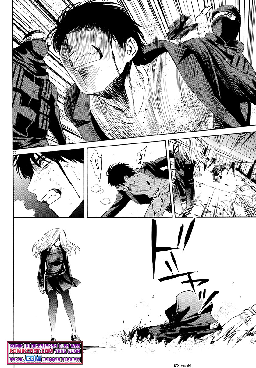 Konya wa Tsuki ga Kirei Desu ga, Toriaezu Shi ne Chapter 34 Gambar 31