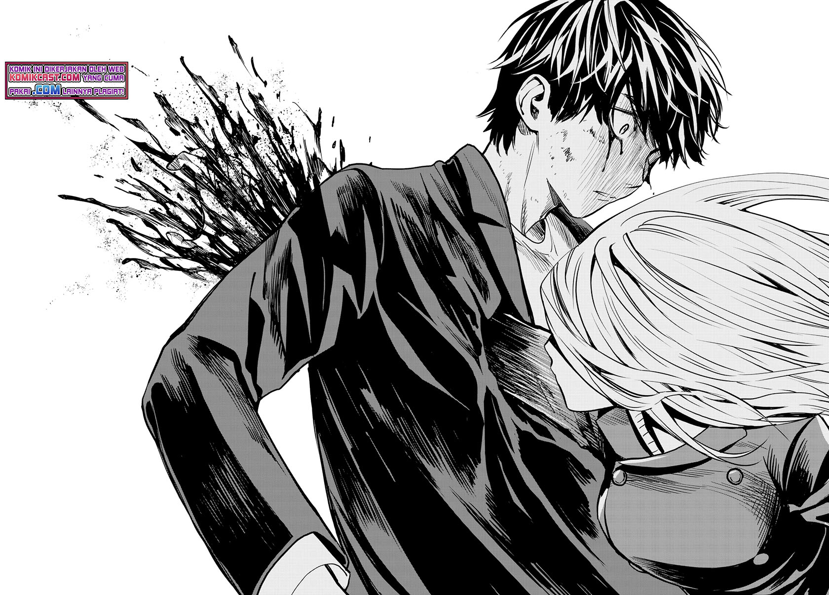 Konya wa Tsuki ga Kirei Desu ga, Toriaezu Shi ne Chapter 34 Gambar 37