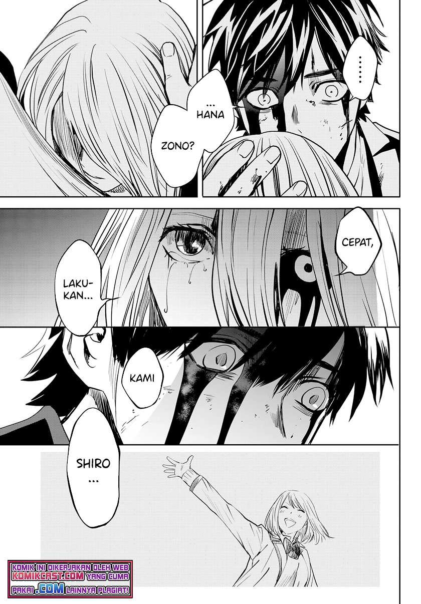 Konya wa Tsuki ga Kirei Desu ga, Toriaezu Shi ne Chapter 34 Gambar 43