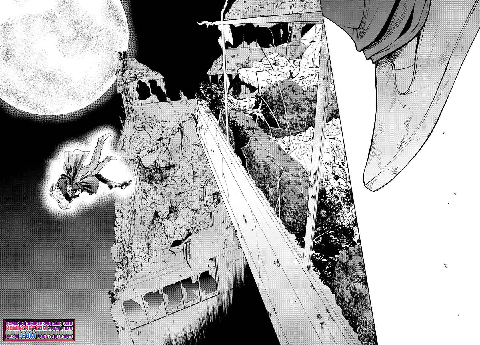 Konya wa Tsuki ga Kirei Desu ga, Toriaezu Shi ne Chapter 34 Gambar 46