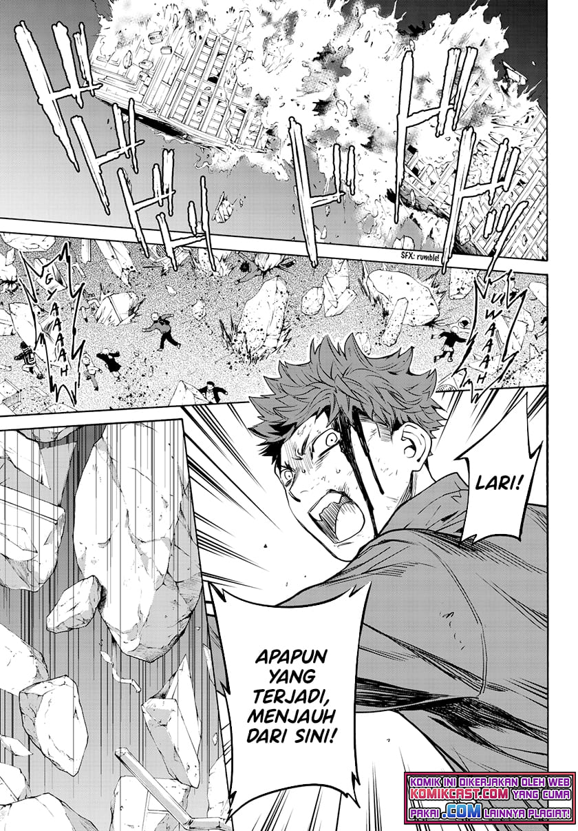 Konya wa Tsuki ga Kirei Desu ga, Toriaezu Shi ne Chapter 34 Gambar 8