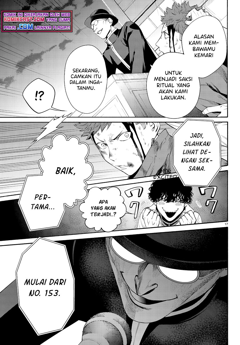 Konya wa Tsuki ga Kirei Desu ga, Toriaezu Shi ne Chapter 32 Gambar 18