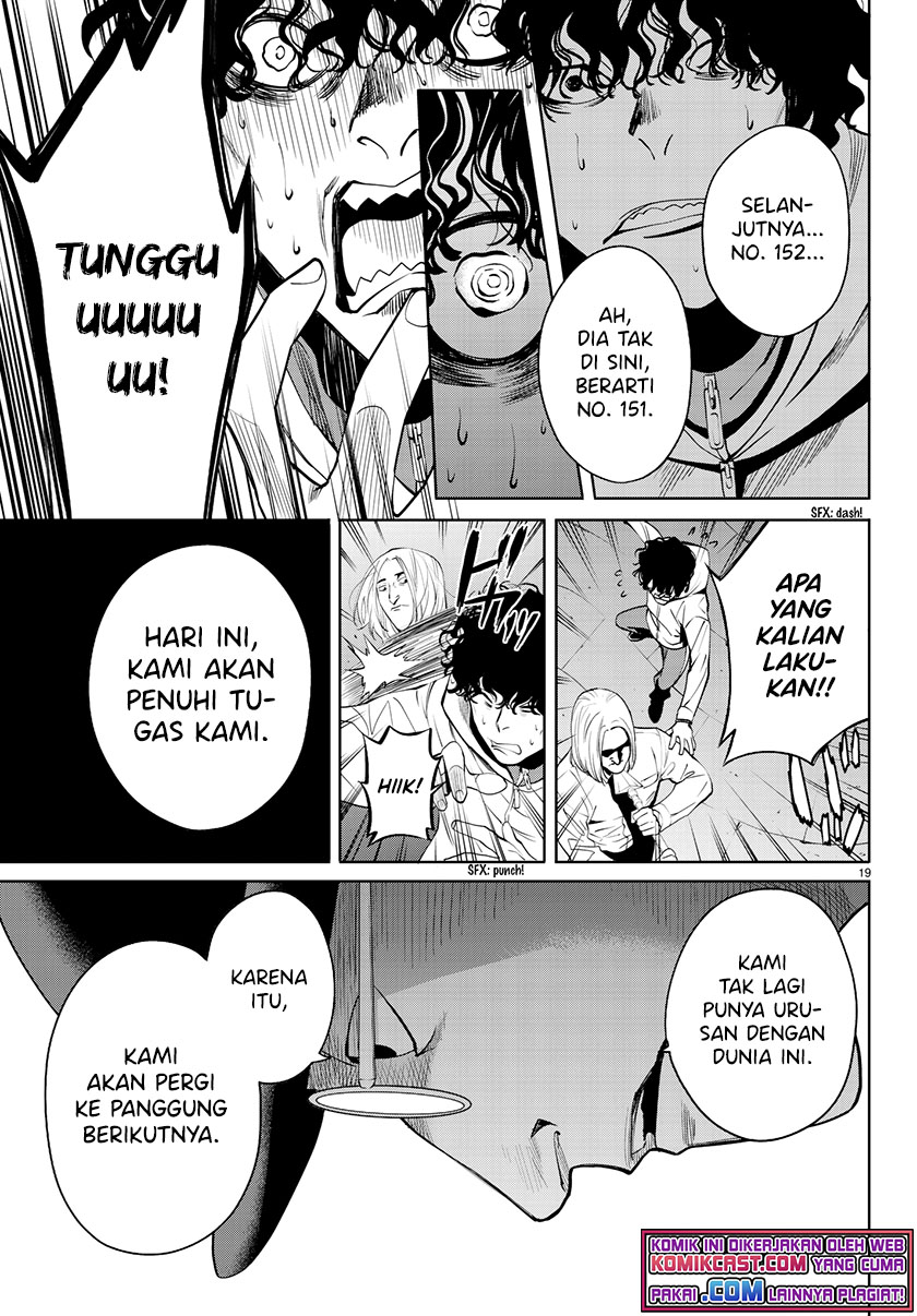Konya wa Tsuki ga Kirei Desu ga, Toriaezu Shi ne Chapter 32 Gambar 20