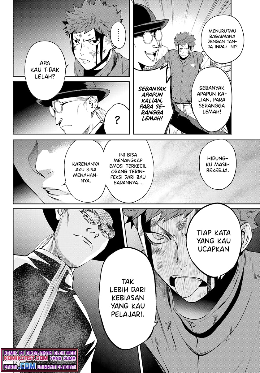 Konya wa Tsuki ga Kirei Desu ga, Toriaezu Shi ne Chapter 32 Gambar 23