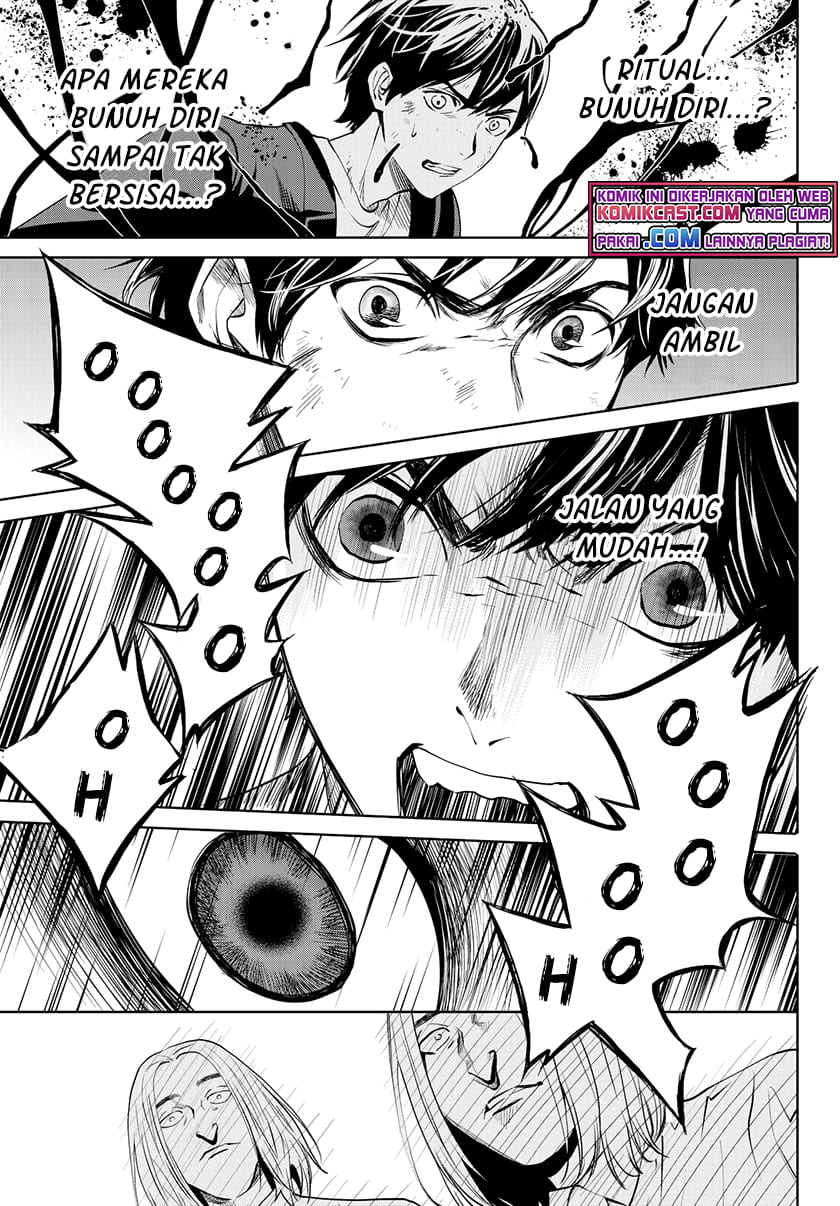 Konya wa Tsuki ga Kirei Desu ga, Toriaezu Shi ne Chapter 32 Gambar 27