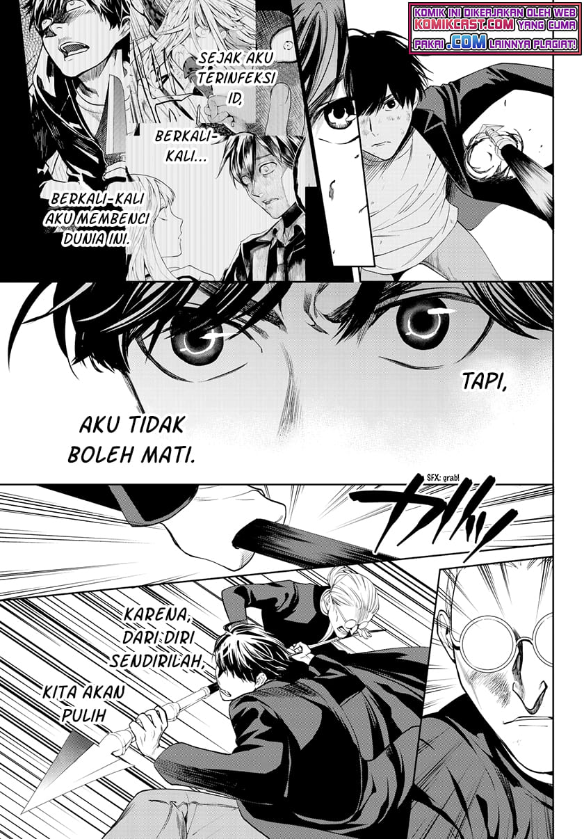 Konya wa Tsuki ga Kirei Desu ga, Toriaezu Shi ne Chapter 32 Gambar 41