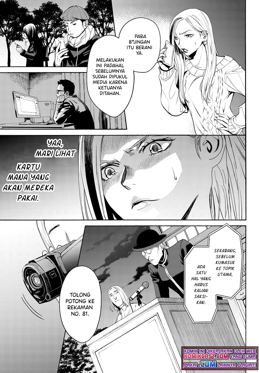 Konya wa Tsuki ga Kirei Desu ga, Toriaezu Shi ne Chapter 32 Gambar 5