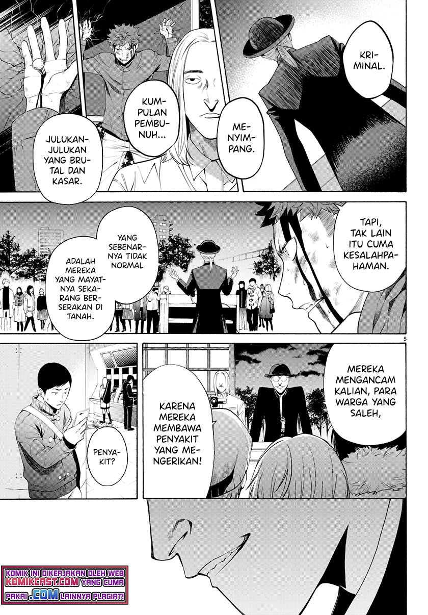 Konya wa Tsuki ga Kirei Desu ga, Toriaezu Shi ne Chapter 32 Gambar 7