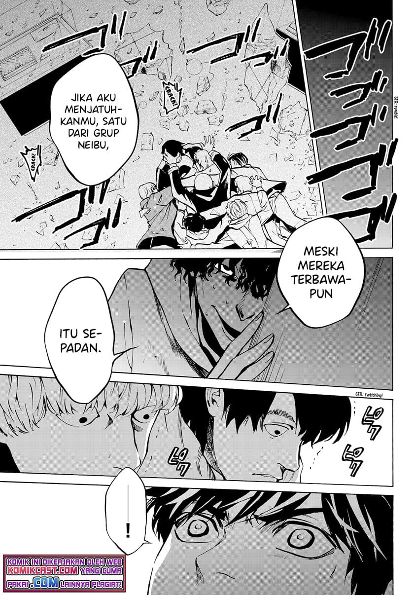 Konya wa Tsuki ga Kirei Desu ga, Toriaezu Shi ne Chapter 28 Gambar 35