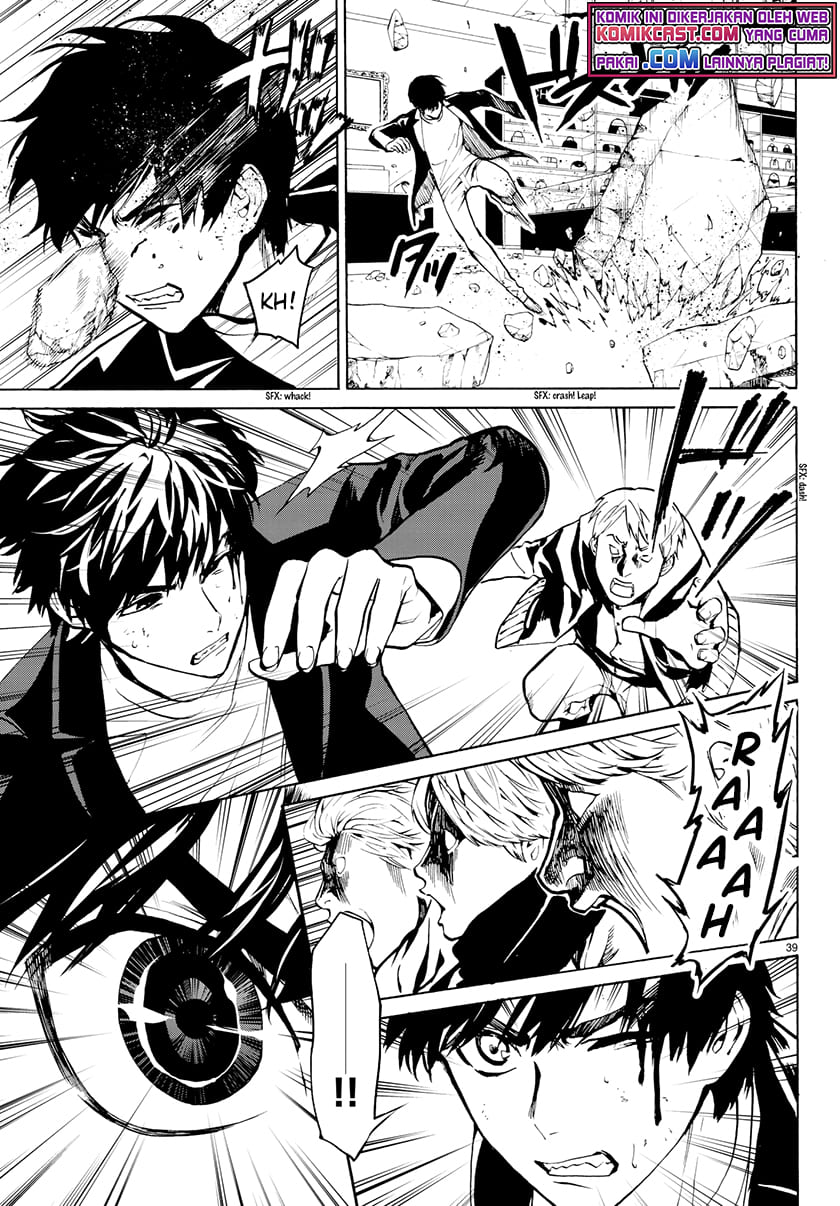Konya wa Tsuki ga Kirei Desu ga, Toriaezu Shi ne Chapter 28 Gambar 39