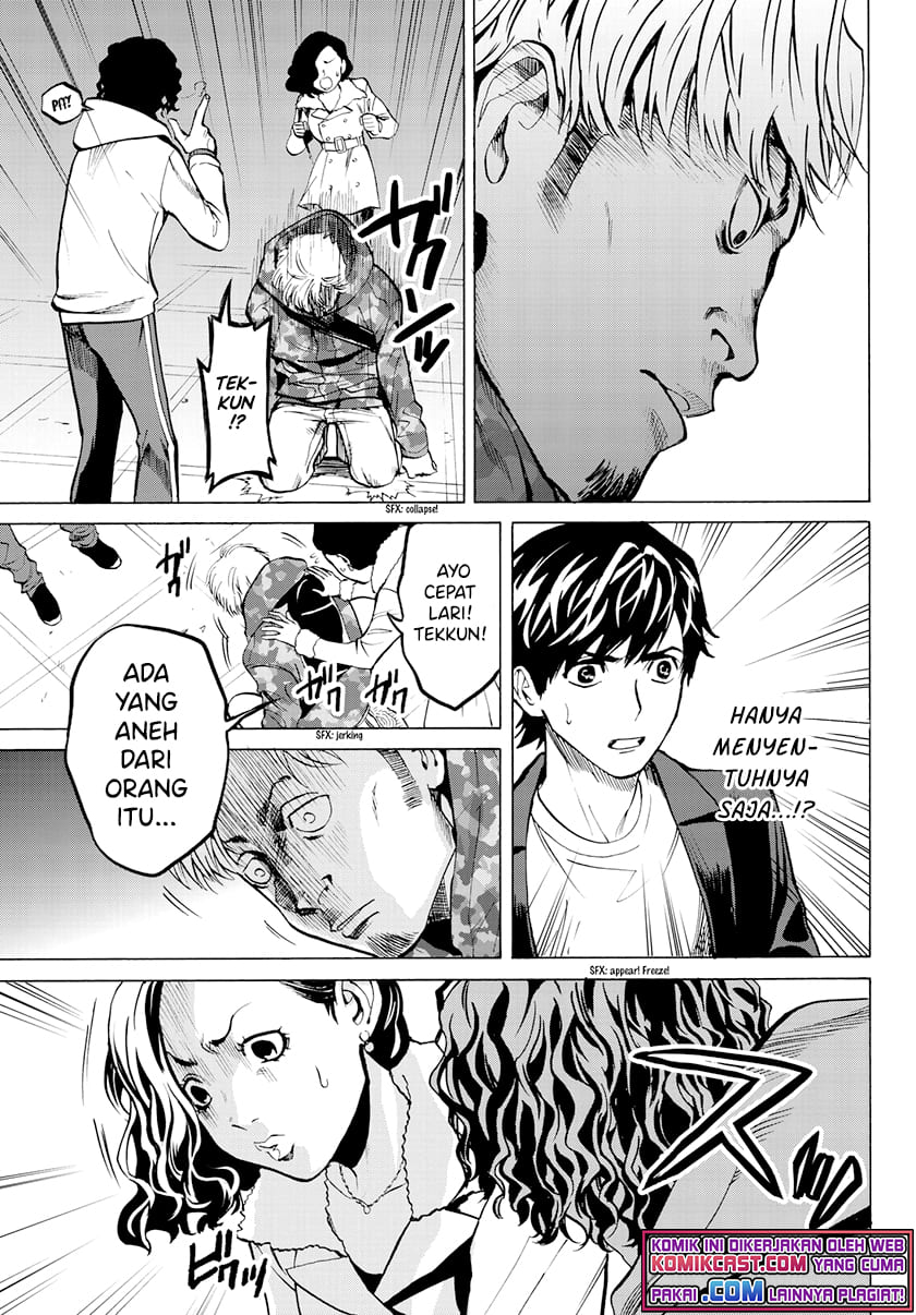 Konya wa Tsuki ga Kirei Desu ga, Toriaezu Shi ne Chapter 27 Gambar 24