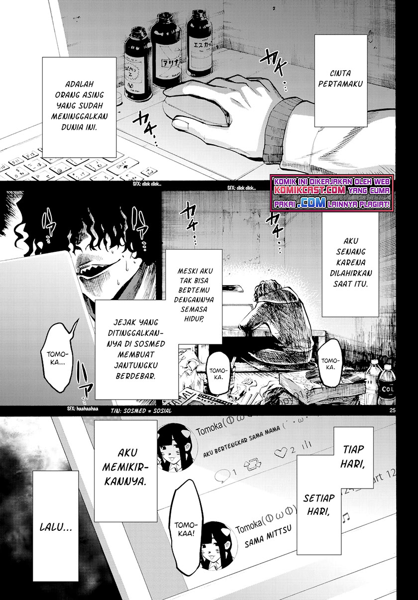 Konya wa Tsuki ga Kirei Desu ga, Toriaezu Shi ne Chapter 27 Gambar 30
