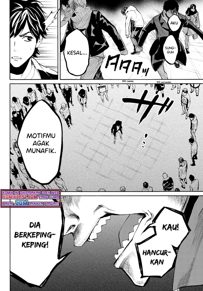 Konya wa Tsuki ga Kirei Desu ga, Toriaezu Shi ne Chapter 27 Gambar 42