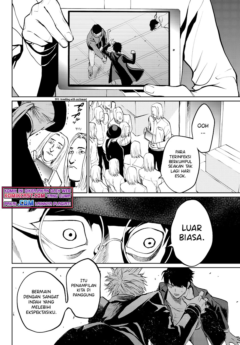 Konya wa Tsuki ga Kirei Desu ga, Toriaezu Shi ne Chapter 27 Gambar 44
