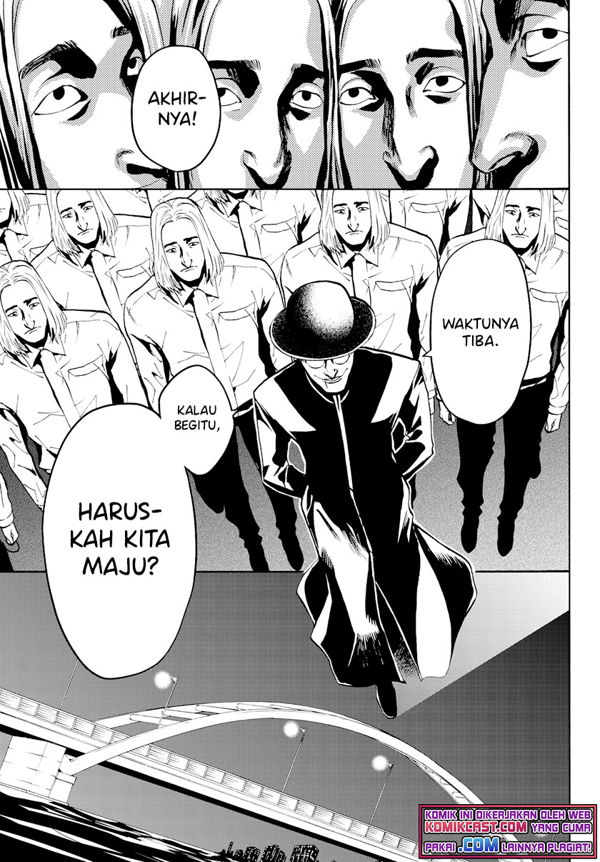 Konya wa Tsuki ga Kirei Desu ga, Toriaezu Shi ne Chapter 27 Gambar 45
