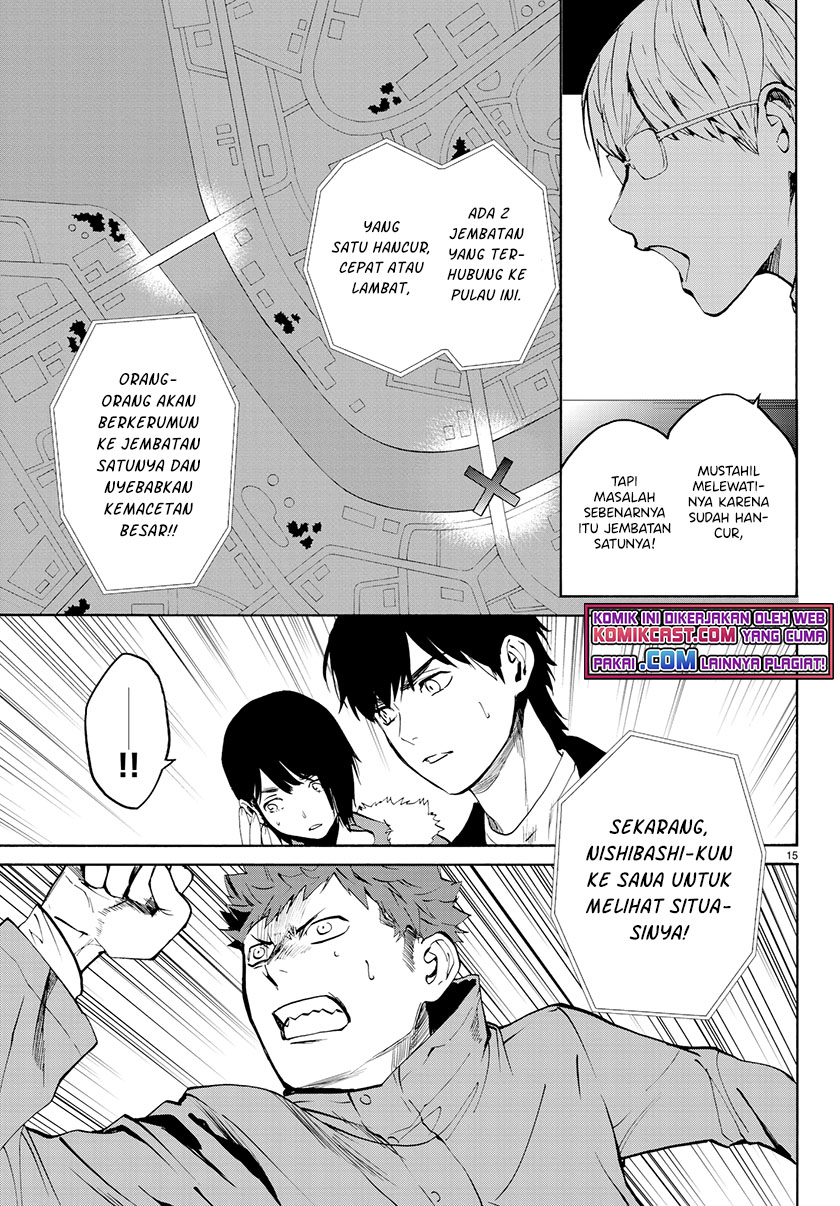 Konya wa Tsuki ga Kirei Desu ga, Toriaezu Shi ne Chapter 26 Gambar 15