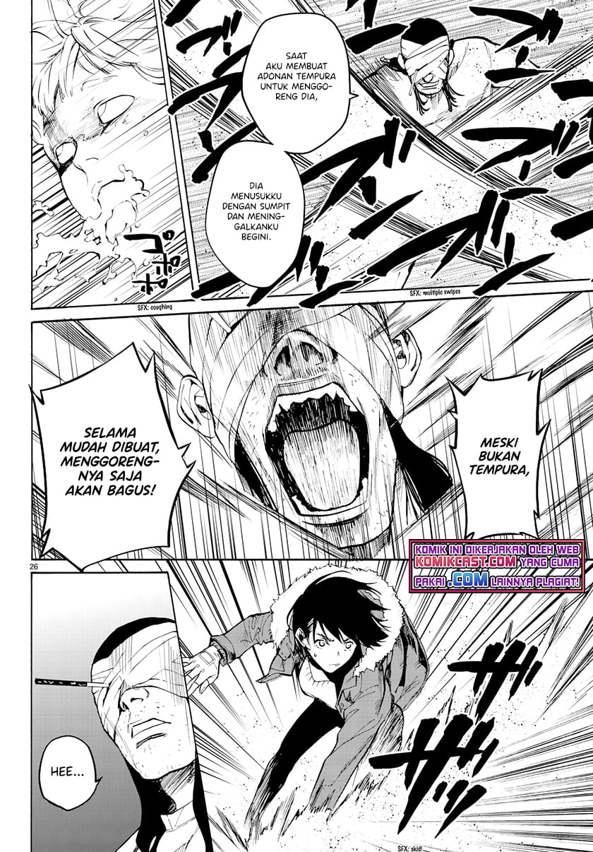 Konya wa Tsuki ga Kirei Desu ga, Toriaezu Shi ne Chapter 26 Gambar 26