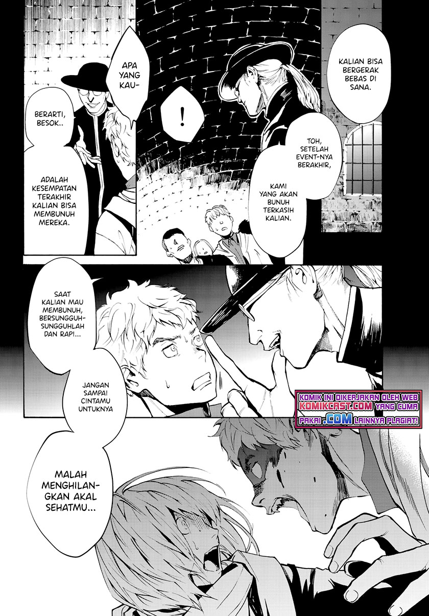 Konya wa Tsuki ga Kirei Desu ga, Toriaezu Shi ne Chapter 26 Gambar 3