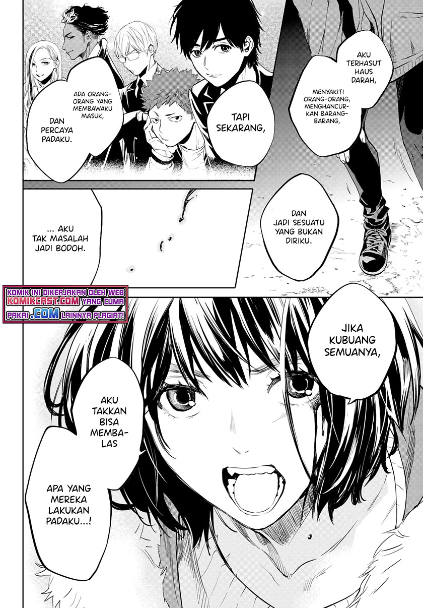 Konya wa Tsuki ga Kirei Desu ga, Toriaezu Shi ne Chapter 26 Gambar 30