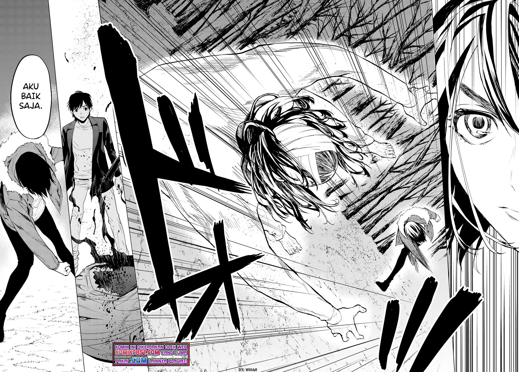 Konya wa Tsuki ga Kirei Desu ga, Toriaezu Shi ne Chapter 26 Gambar 38