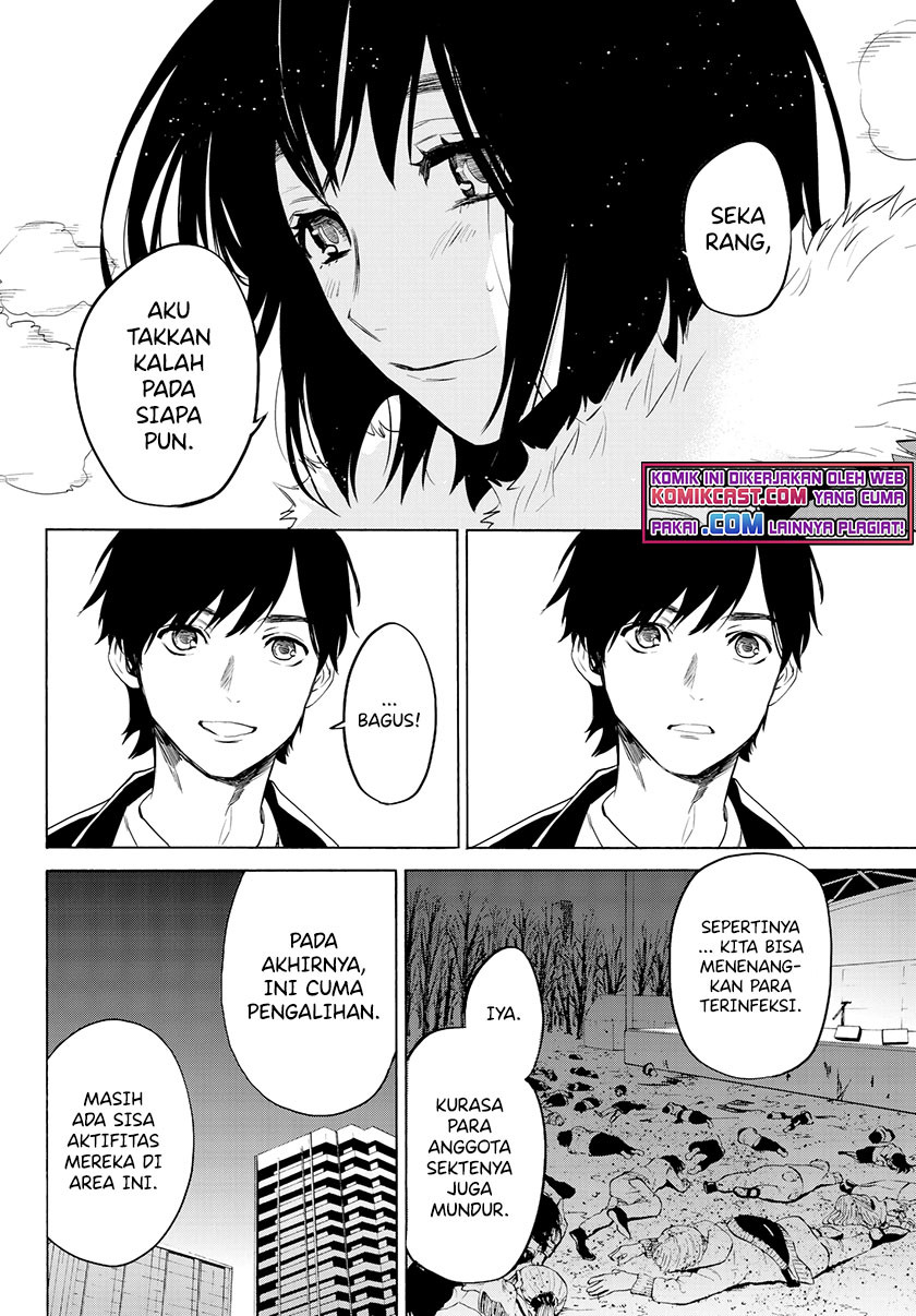 Konya wa Tsuki ga Kirei Desu ga, Toriaezu Shi ne Chapter 26 Gambar 39