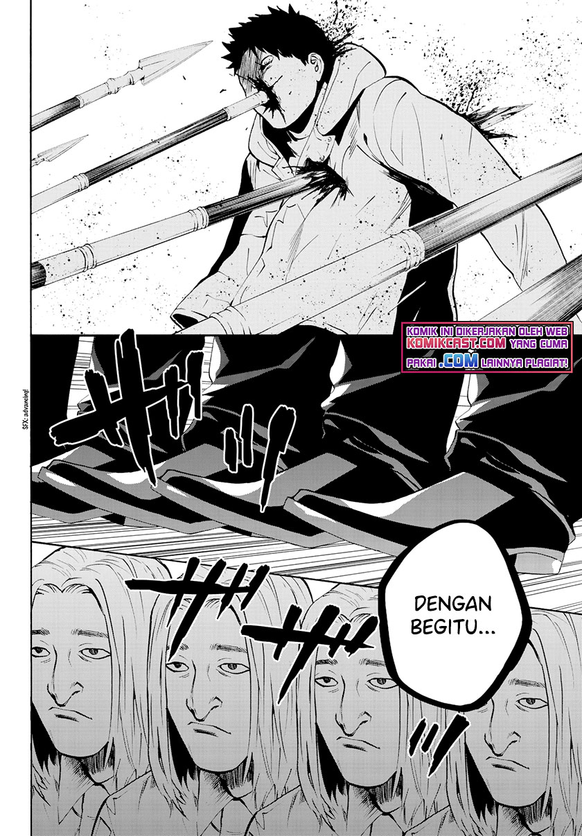 Konya wa Tsuki ga Kirei Desu ga, Toriaezu Shi ne Chapter 26 Gambar 9