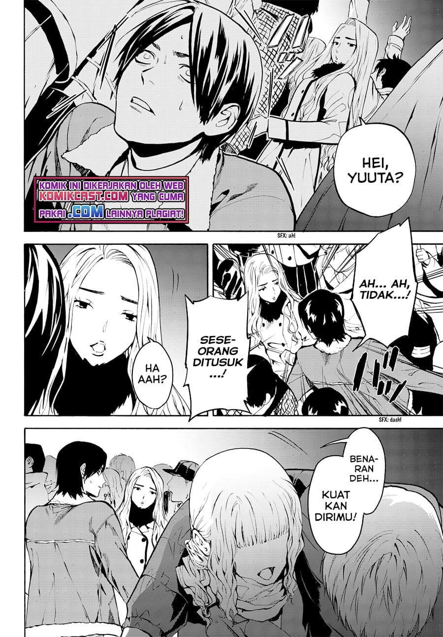 Konya wa Tsuki ga Kirei Desu ga, Toriaezu Shi ne Chapter 25 Gambar 13