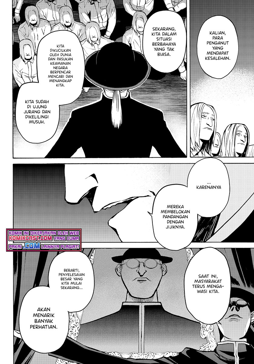 Konya wa Tsuki ga Kirei Desu ga, Toriaezu Shi ne Chapter 24 Gambar 13
