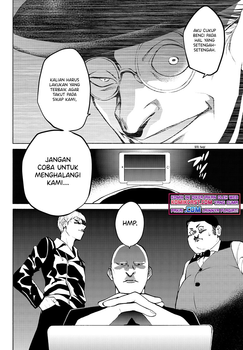 Konya wa Tsuki ga Kirei Desu ga, Toriaezu Shi ne Chapter 24 Gambar 15