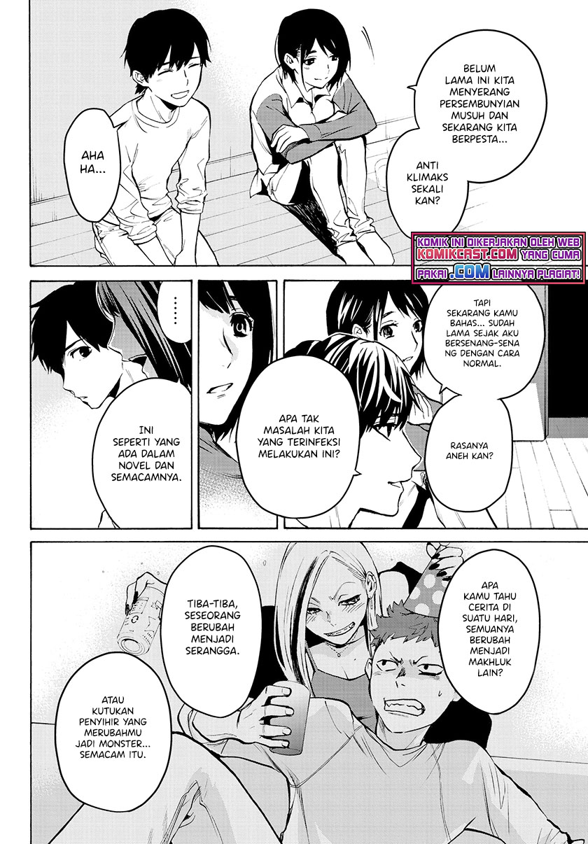 Konya wa Tsuki ga Kirei Desu ga, Toriaezu Shi ne Chapter 24 Gambar 23