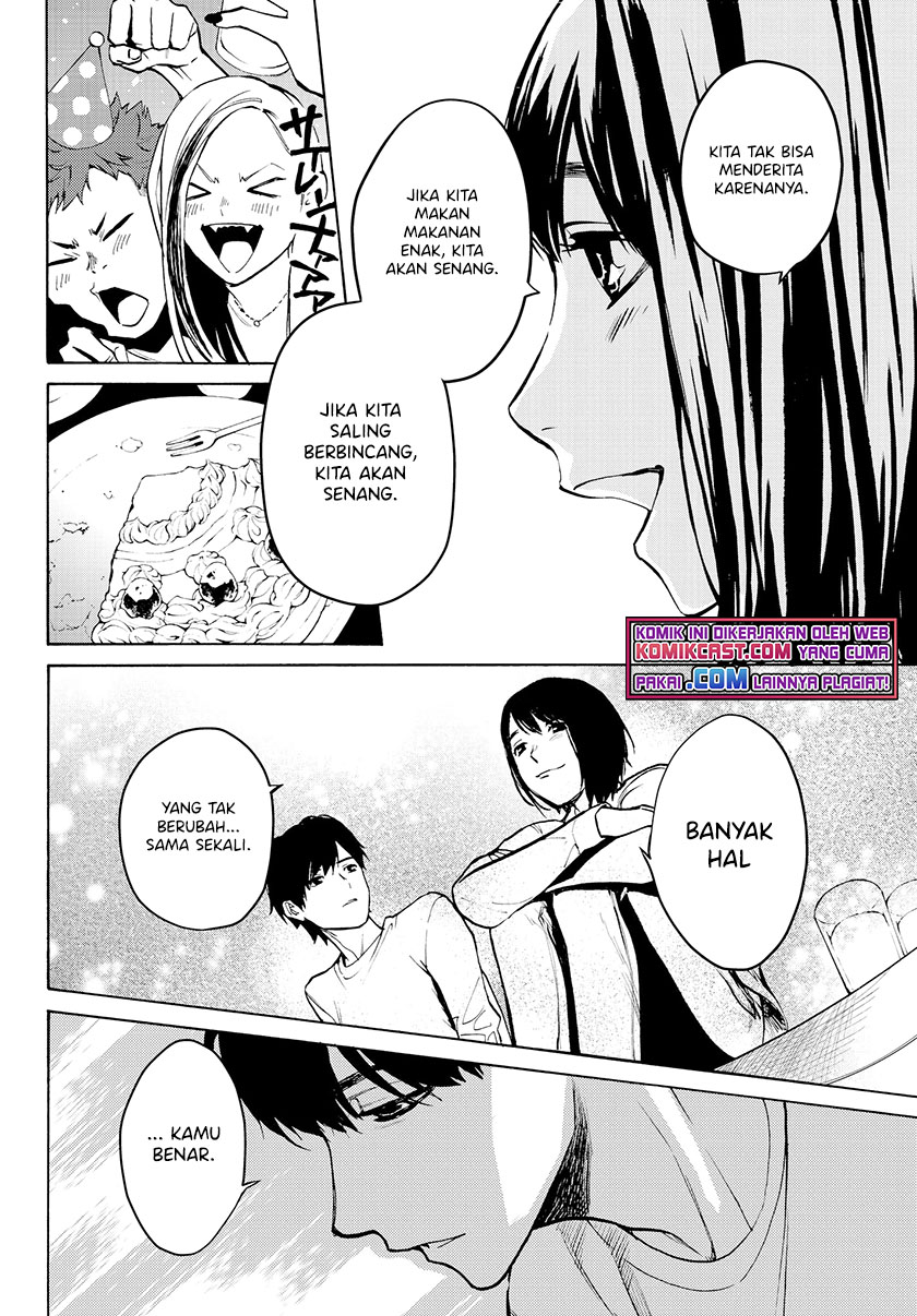 Konya wa Tsuki ga Kirei Desu ga, Toriaezu Shi ne Chapter 24 Gambar 25