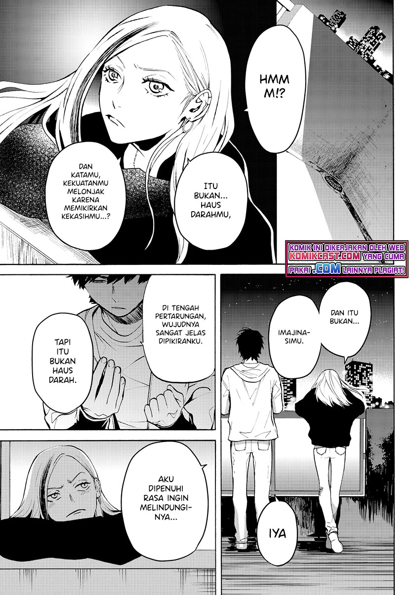 Konya wa Tsuki ga Kirei Desu ga, Toriaezu Shi ne Chapter 24 Gambar 32