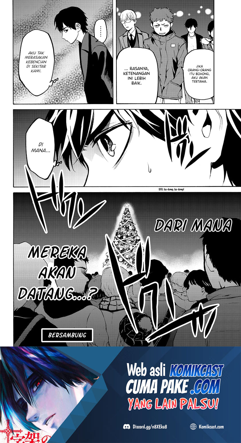 Konya wa Tsuki ga Kirei Desu ga, Toriaezu Shi ne Chapter 24 Gambar 42