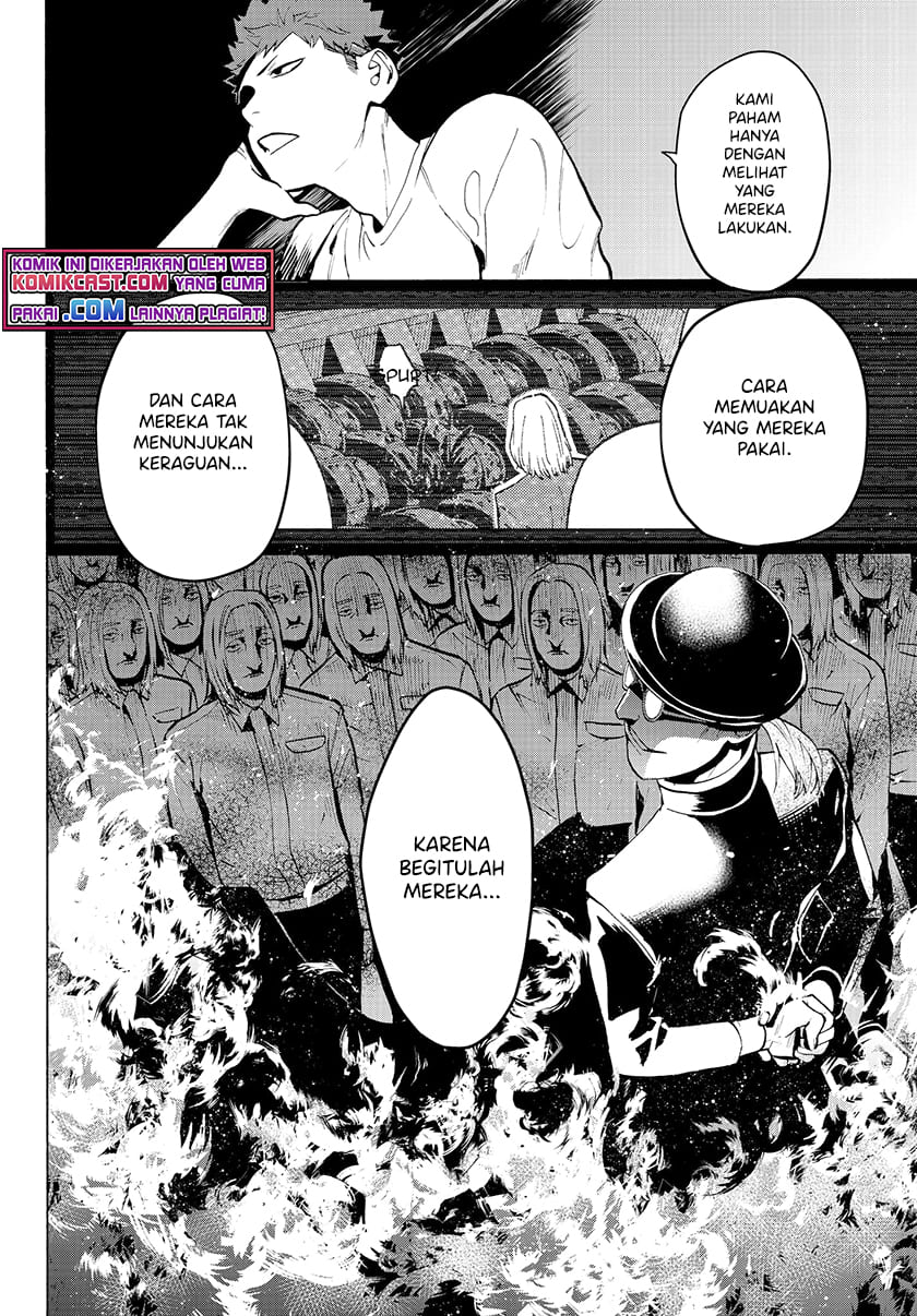 Konya wa Tsuki ga Kirei Desu ga, Toriaezu Shi ne Chapter 24 Gambar 7